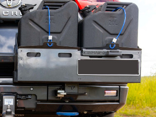 Dual Jerry Can Holder - Right